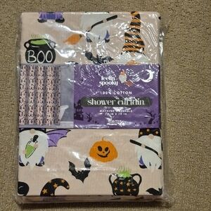 Oeko-Tex Feelin' Spooky Halloween Shower Curtain 72"x72"
